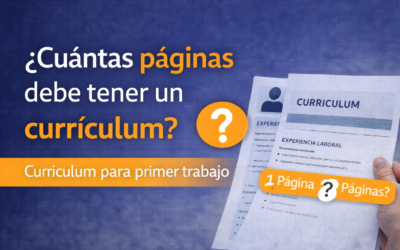 ¿Cuántas páginas debe tener un currículum?