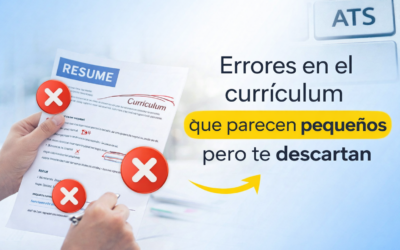 Errores en el currículum que parecen pequeños pero te descartan