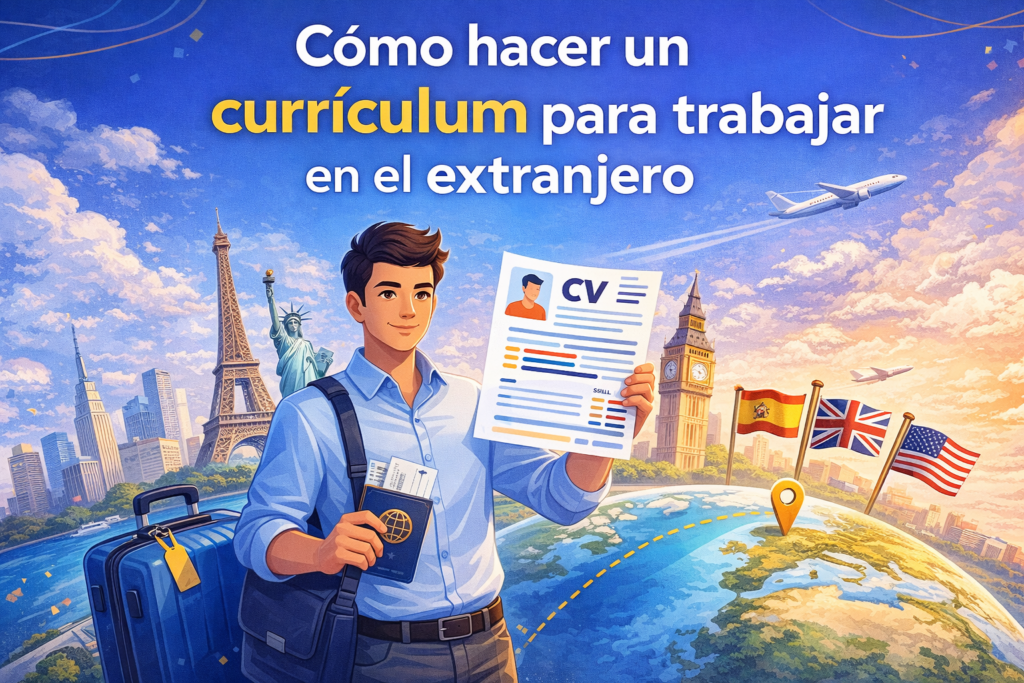 currículum para trabajar en el extranjero