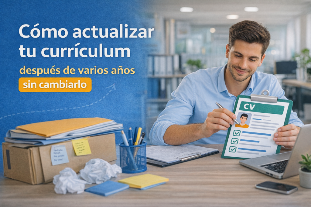 actualizar curriculum