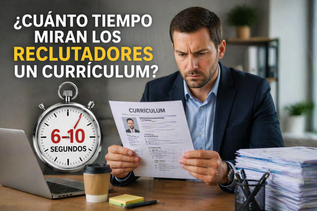 cuánto tiempo miran un currículum