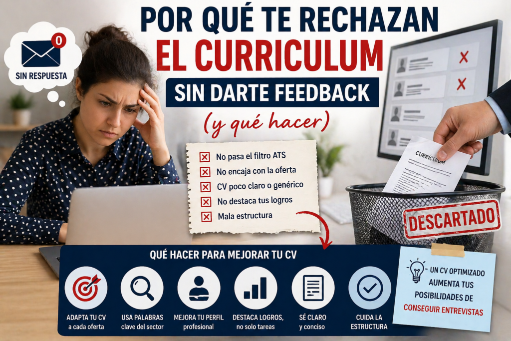 por qué rechazan mi currículum