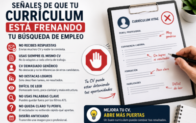 Señales de que tu currículum está frenando tu búsqueda de empleo