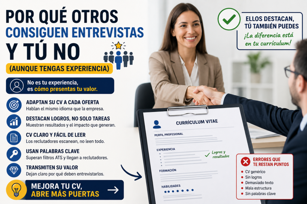 por qué no consigo entrevistas