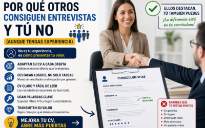 Por qué otros consiguen entrevistas y tú no (aunque tengas experiencia)