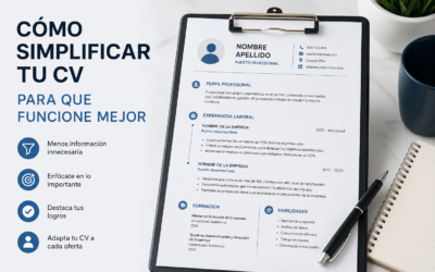 Cómo simplificar tu CV para que funcione mejor